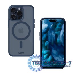 LAUT Huex Protect - obudowa ochronna do iPhone 15 Pro kompatybilna z MagSafe (dark blue)