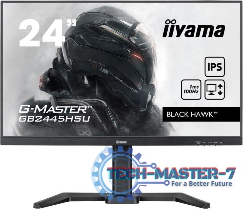 Monitor IIYAMA GB2445HSU-B1 (23.8" /IPS /100Hz /1920 x 1080 /Czarny) Monitor IIYAMA GB2445HSU-B1 (23.8" /IPS /100Hz /1920 x 1080 /Czarny)