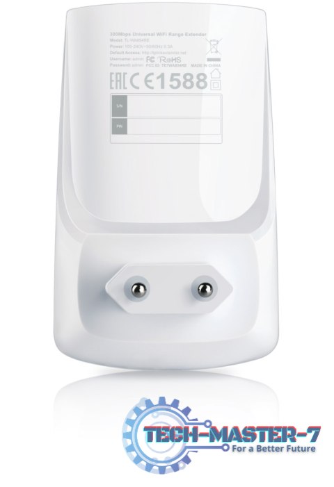TP-Link TL-WA854RE Wireless Range Extender 802.11b/g/n 300Mbps, Wall-Plug TP-Link TL-WA854RE Wireless Range Extender 802.11b/g/n 300Mbps, Wall-Plug