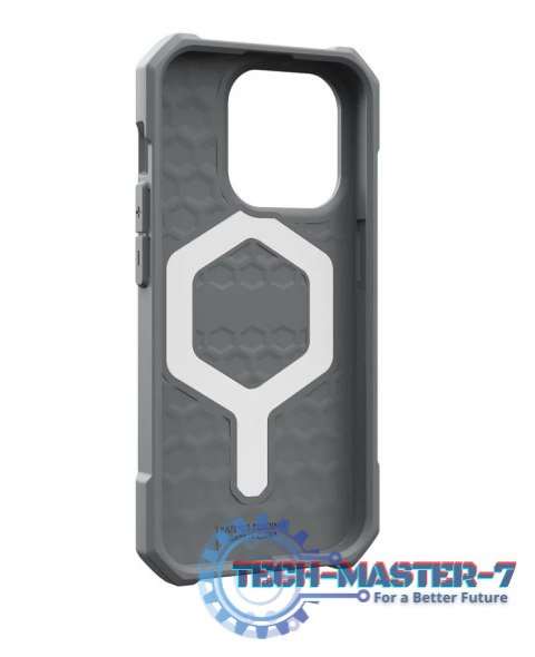 UAG Essential Armor Magsafe - obudowa ochronna do iPhone 15 Pro kompatybilna z MagSafe (silver) UAG Essential Armor Magsafe - obudowa ochronna do iPhone 15 Pro kompatybilna z MagSafe (silver)