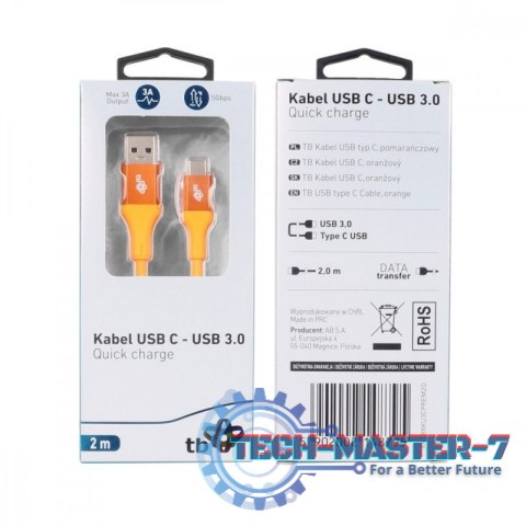 Kabel USB TB USB typ C 2 Kabel USB TB USB typ C 2