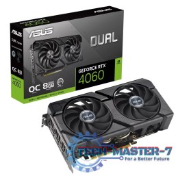 Karta graficzna ASUS GeForce RTX 4060 EVO OC 8GB GDDR6 (DUAL-RTX4060-O8G-EVO)