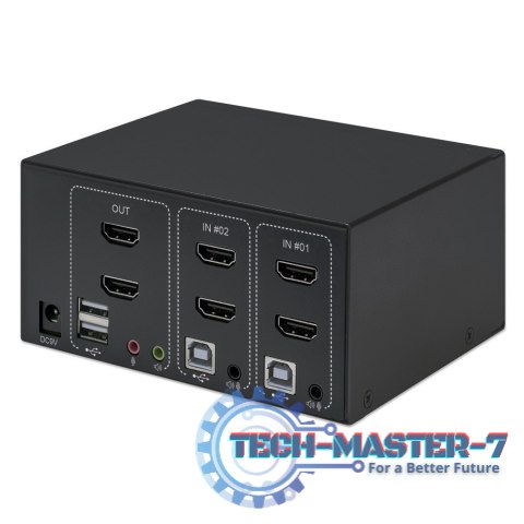 Przełącznik KVM MANHATTAN 153522 Przełącznik KVM MANHATTAN 153522