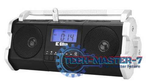 Radio ELTRA MAJA Czarno-Srebrny Radio ELTRA MAJA Czarno-Srebrny