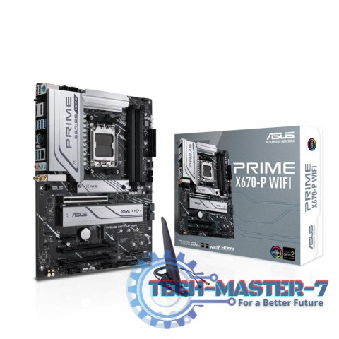 Płyta główna ASUS PRIME X670-P WIF AM5 ATX Płyta główna ASUS PRIME X670-P WIF AM5 ATX