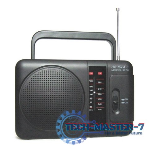 Radio ELTRA TOLA 3 Czarny Radio ELTRA TOLA 3 Czarny