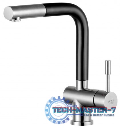 Bateria zlewozmywakowa BLUE WATER Corsa - Inox czarny mat Bateria zlewozmywakowa BLUE WATER Corsa - Inox czarny mat