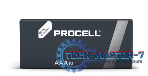 Baterie DURACELL Alkaliczna AAA 10 szt. Procell AAA/LR3 karton 10szt Baterie DURACELL Alkaliczna AAA 10 szt. Procell AAA/LR3 karton 10szt