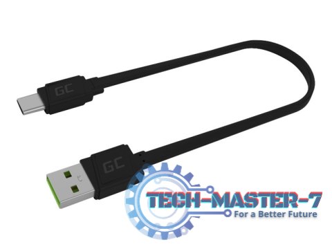 Kabel USB GREEN CELL USB typ C 0.25 Kabel USB GREEN CELL USB typ C 0.25