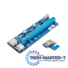 Przeznaczony do podłączania urządzeń z wejściem PCI-E 16x, 8x lub 4x do wejścia PCI-E 1x AK-CA-64 AKYGA