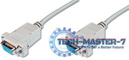 ANSMANN AK-610100-018-E 1.8m /s1x D-Sub (wtyk) 1x D-Sub (wtyk)