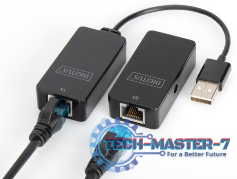 Adapter DIGITUS DA-70141 2x USB - 2x RJ-45 Adapter DIGITUS DA-70141 2x USB - 2x RJ-45