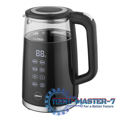 Czajnik ELDOM C530 (1.7L /2200W /Czarno-przezroczysty ) Czajnik ELDOM C530 (1.7L /2200W /Czarno-przezroczysty )