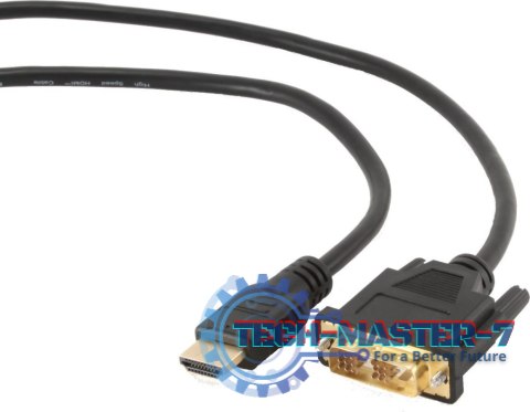 GEMBIRD HDMI - DVI 5 m 5m /s1x HDMI (wtyk) 1x DVI GEMBIRD HDMI - DVI 5 m 5m /s1x HDMI (wtyk) 1x DVI