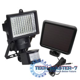 MACLEAN SOLARNY NAŚWIETLACZ LED Z CZUJNIKIEM IP44 MCE442