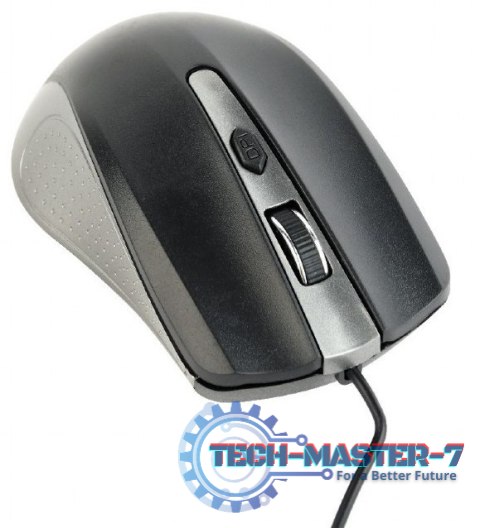 Mysz Przewodowa GEMBIRD MUS-4B-01-GB Szaro-czarny Mysz Przewodowa GEMBIRD MUS-4B-01-GB Szaro-czarny