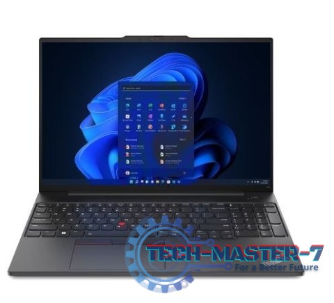 Notebook LENOVO ThinkPad E16 G1 (16"/I3-1315U/integ/8GB/SSD512GB/W11P/Czarny) Notebook LENOVO ThinkPad E16 G1 (16"/I3-1315U/integ/8GB/SSD512GB/W11P/Czarny)