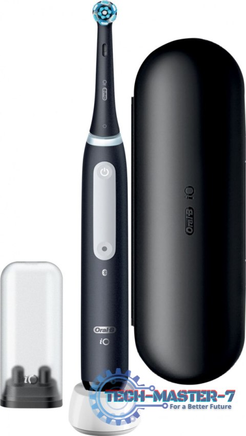 Szczoteczka elektryczna ORAL-B Szczoteczka magnetyczna iO Series 4 Matt Black + Etui Szczoteczka elektryczna ORAL-B Szczoteczka magnetyczna iO Series 4 Matt Black + Etui