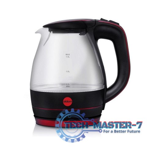 Czajnik bezprzewodowy ELDOM C400 2000W czerwony 1,5 L ELDOM Czajnik bezprzewodowy ELDOM C400 2000W czerwony 1,5 L ELDOM