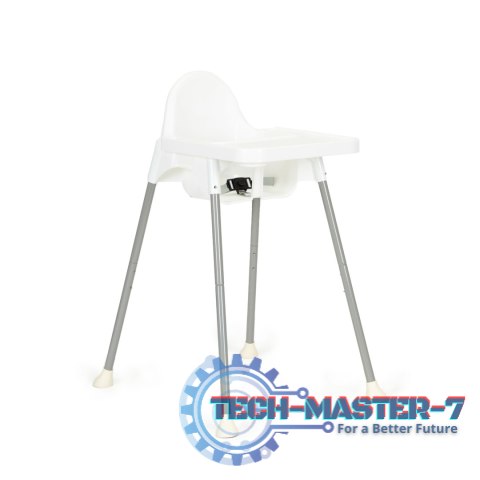 Krzesełko fotelik do karmienia 2w1 ECOTOYS biały ECOTOYS Krzesełko fotelik do karmienia 2w1 ECOTOYS biały ECOTOYS