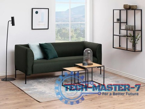 Zestaw stolików kawowych 2 szt. lofotwy design ModernHome Zestaw stolików kawowych 2 szt. lofotwy design ModernHome