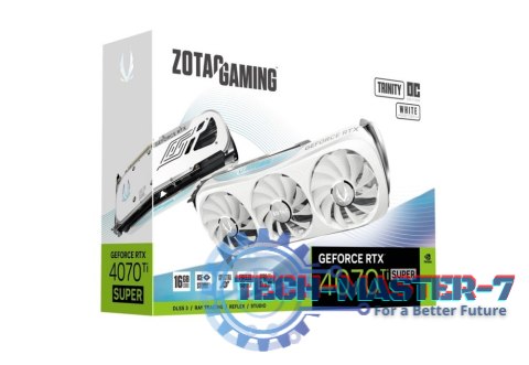 Karta graficzna ZOTAC GeForce RTX 4070 Ti SUPER TRINITY OC 16 GB (ZT-D40730Q-10P) Karta graficzna ZOTAC GeForce RTX 4070 Ti SUPER TRINITY OC 16 GB (ZT-D40730Q-10P)