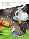 Opiekacz do orzeszków Adler AD 3039 forma do ciastek elektryczna 24 szt. XL 1600W