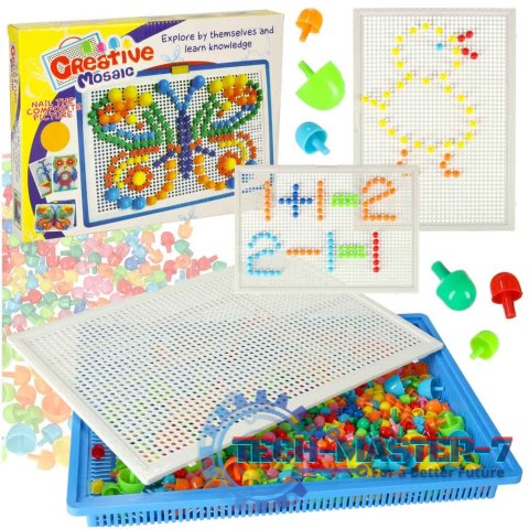 Puzzle pinezki grzybki układanka obrazkowa 296 sztuk Puzzle pinezki grzybki układanka obrazkowa 296 sztuk