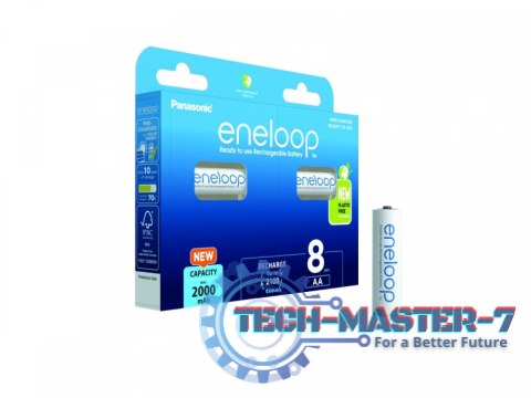 Baterie PANASONIC NiMH AA 2000mAh 8 szt. 214418 Baterie PANASONIC NiMH AA 2000mAh 8 szt. 214418