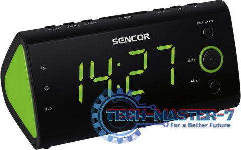 Radiobudzik SENCOR SRC 170 GN Radiobudzik SENCOR SRC 170 GN