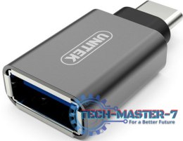 Adapter UNITEK Y-A025CGY USB Typ C - USB Typ A