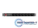 Listwa zasilająca LANBERG PDU-PRO-07E-0200-BK Listwa zasilająca LANBERG PDU-PRO-07E-0200-BK