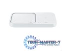 Pad indukcyjny 15W Duo Fast z ładowarką biały
