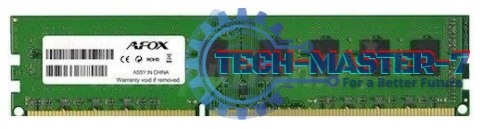 Pamięć AFOX (DIMM/DDR3/4 GB/1333MHz/9CL/SINGLE) Pamięć AFOX (DIMM/DDR3/4 GB/1333MHz/9CL/SINGLE)