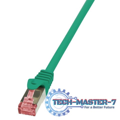 LOGILINK S/FTP Cat.6 3 m Zielony 3 Patchcord LOGILINK S/FTP Cat.6 3 m Zielony 3 Patchcord