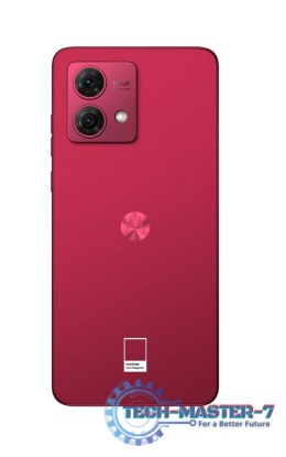Smartphone MOTOROLA PAYM0009PL 256 GB Purpurowy