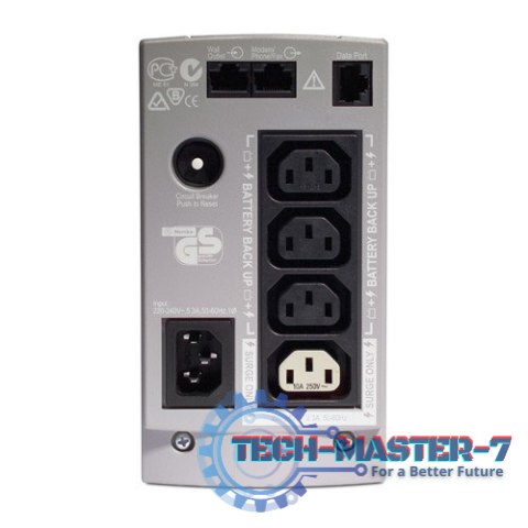 BACK-UPS 500VA USB/SERIAL 230V BK500EI BACK-UPS 500VA USB/SERIAL 230V BK500EI