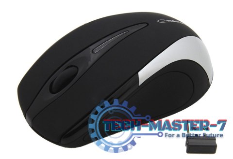 Bezprzewodowa Mysz optyczna EM101S USB, 2,4 GHz, NANO odbiornik Bezprzewodowa Mysz optyczna EM101S USB, 2,4 GHz, NANO odbiornik