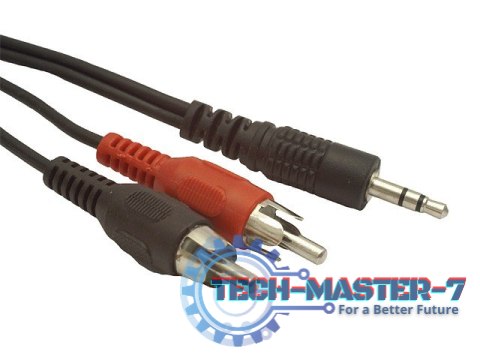 Kabel MINIJACK/2XRCA (CHINCH)M/M 5M Kabel MINIJACK/2XRCA (CHINCH)M/M 5M