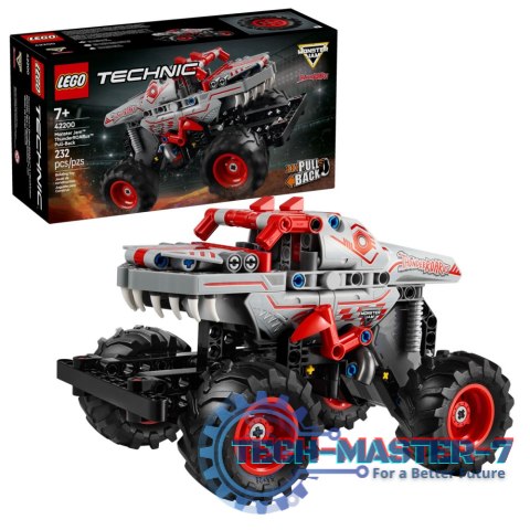LEGO TECHNIC Monster Jam™ ThunderROARus™ z napędem typu pull-back 42200 LEGO TECHNIC Monster Jam™ ThunderROARus™ z napędem typu pull-back 42200