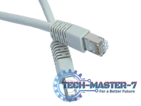 Patch cord ekranowany FTP kat.6 osłonka zal. 1.5M szary Patch cord ekranowany FTP kat.6 osłonka zal. 1.5M szary
