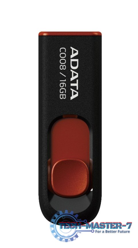 Pendrive DashDrive Classic C008 16GB USB2.0 czarno-czerwony Pendrive DashDrive Classic C008 16GB USB2.0 czarno-czerwony