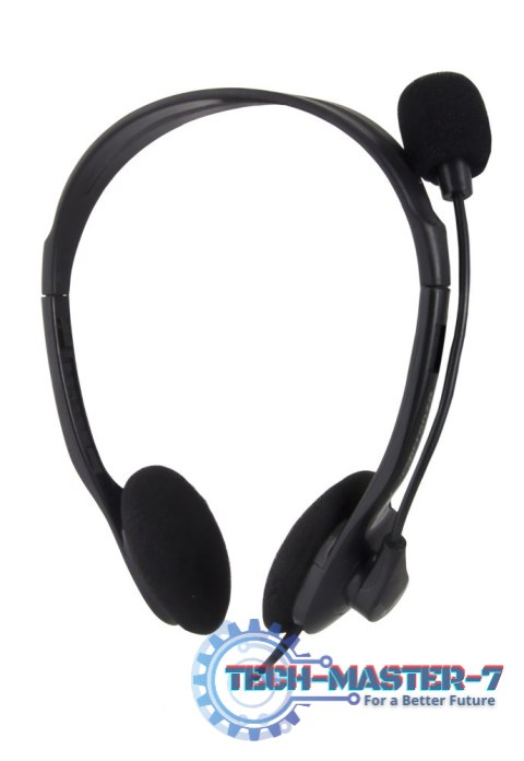 Słuchawki stereo z mikrofonem i regulacją głośności EH102 Słuchawki stereo z mikrofonem i regulacją głośności EH102