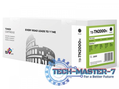 Toner do Brother TN2000 TB-TN2000N BK 100% nowy Toner do Brother TN2000 TB-TN2000N BK 100% nowy