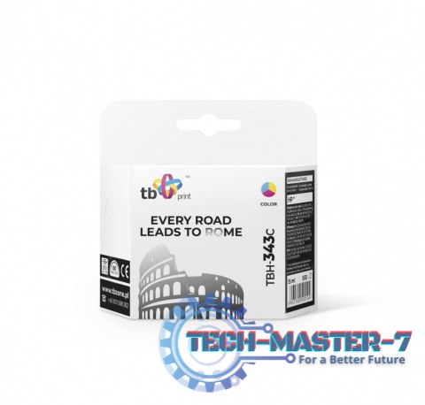 Tusz do HP Nr 343 - C8766EE TBH-343C Kolor ref. Tusz do HP Nr 343 - C8766EE TBH-343C Kolor ref.