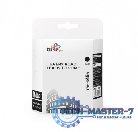 Tusz do HP Nr 45 - 51645AE TBH-645B BK ref. Tusz do HP Nr 45 - 51645AE TBH-645B BK ref.