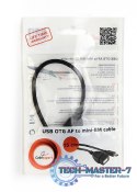Kabel OTG USB Mini BM -> USB AF 15cm Kabel OTG USB Mini BM -> USB AF 15cm