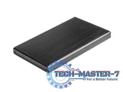 Kieszeń zewnętrzna HDD sata RHINO 2,5 USB 2.0 Aluminium Black Kieszeń zewnętrzna HDD sata RHINO 2,5 USB 2.0 Aluminium Black