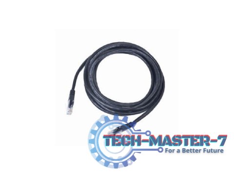Patch cord kat.5e osłonka zalewana 0.25M czarny Patch cord kat.5e osłonka zalewana 0.25M czarny