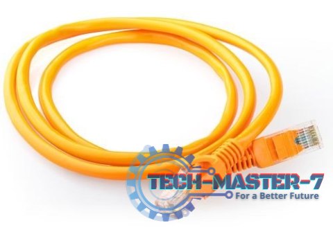 Patch cord kategoria 5e osłonka zalewana 0.5m pomarańczowy Patch cord kategoria 5e osłonka zalewana 0.5m pomarańczowy